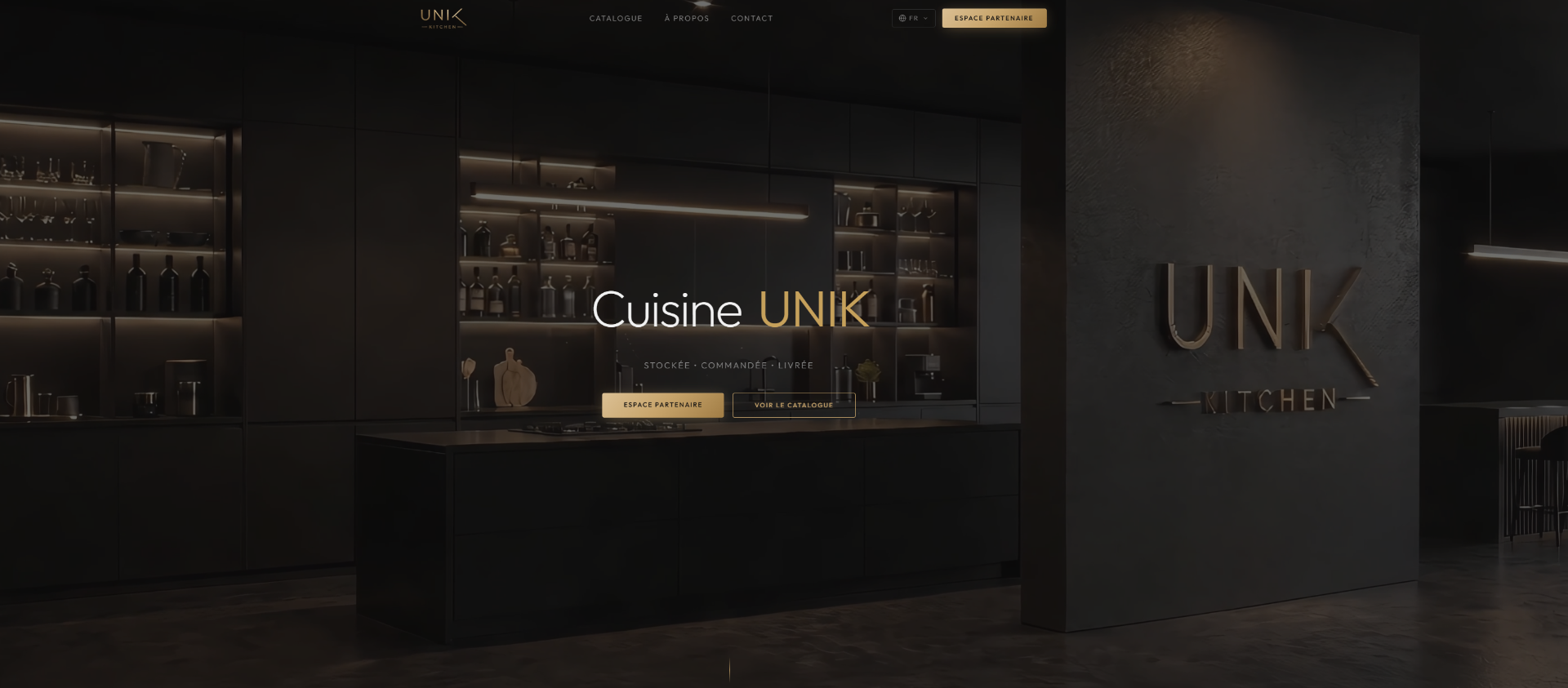 Unik Kitchen website